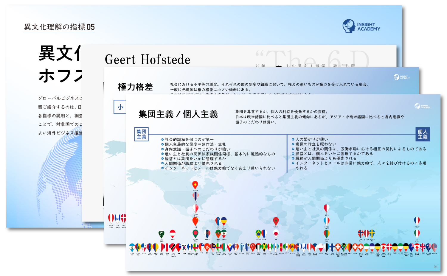 ホフステードの6次元モデルとは？グローバル人材育成に必要な異文化理解力 | インサイトアカデミー