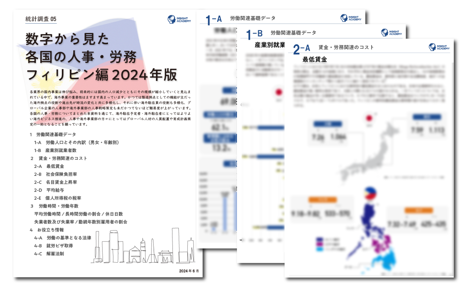 数字から見た各国の人事・労務 フィリピン編 2024年版《レポート無料公開》 | インサイトアカデミー